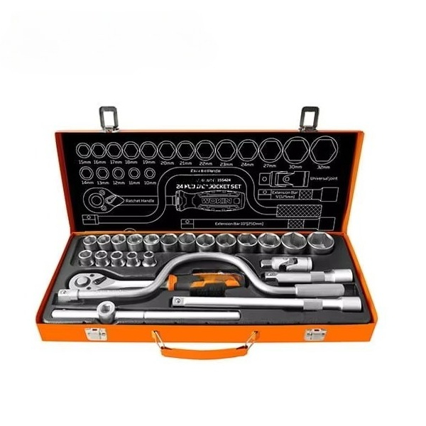 Socket Set - 155424 24pcs 1/2in Set Kunci Soket
