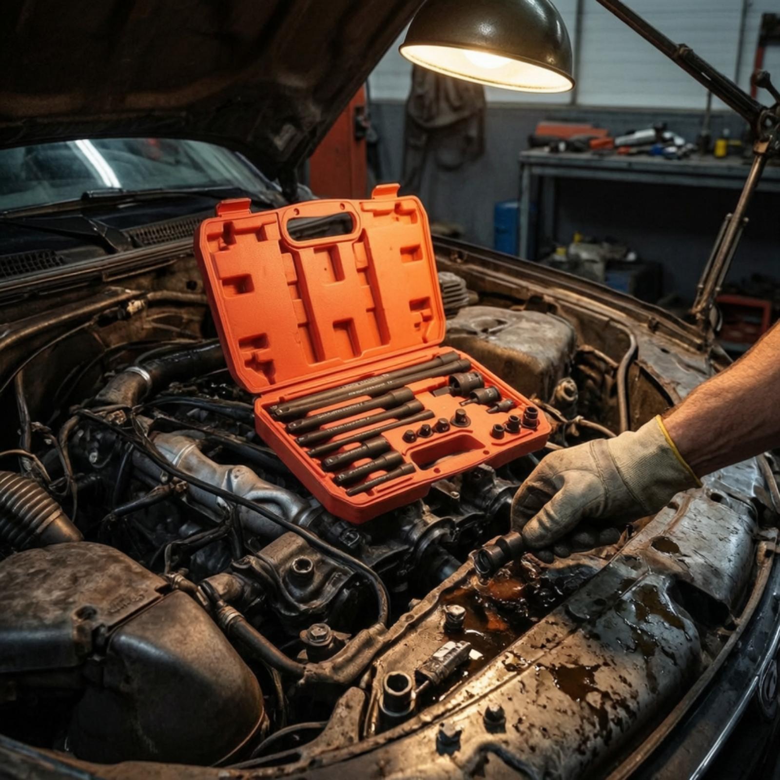 Automotive Tools - Perangkat Kunci Impack 18 Buah Batang