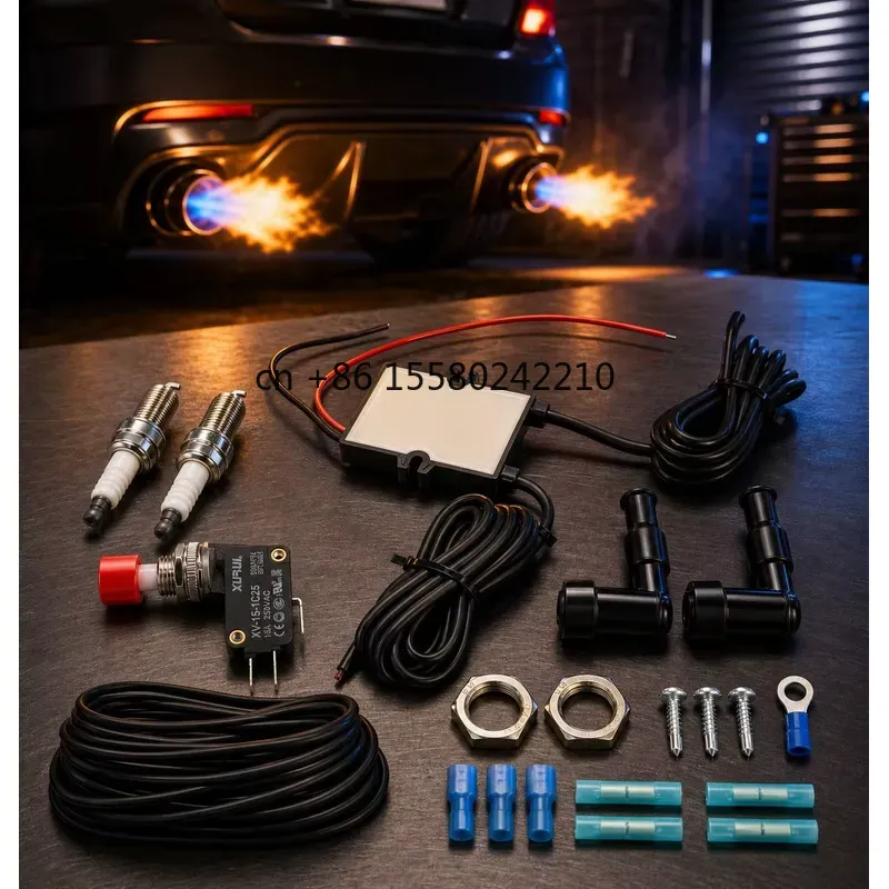 Spark Plug - Kit Penyembur Api Knalpot Mobil Universal