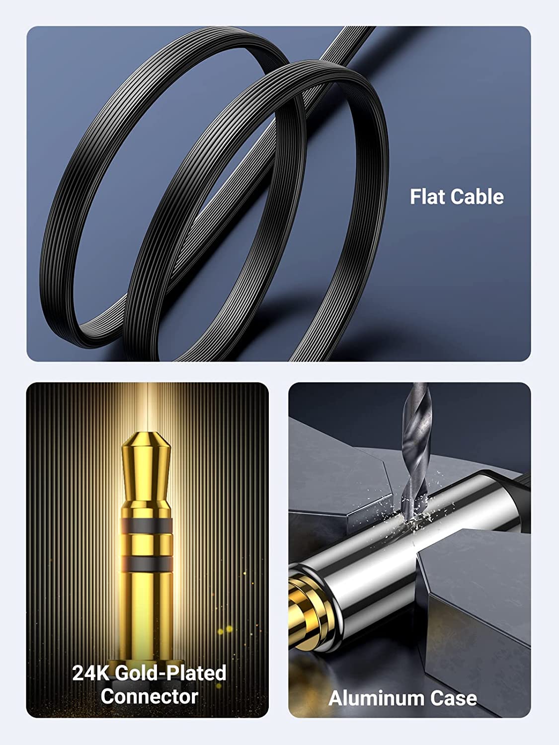 Kabel Aux UGREEN untuk Mobil,  - Car Jack ulasan dan harga