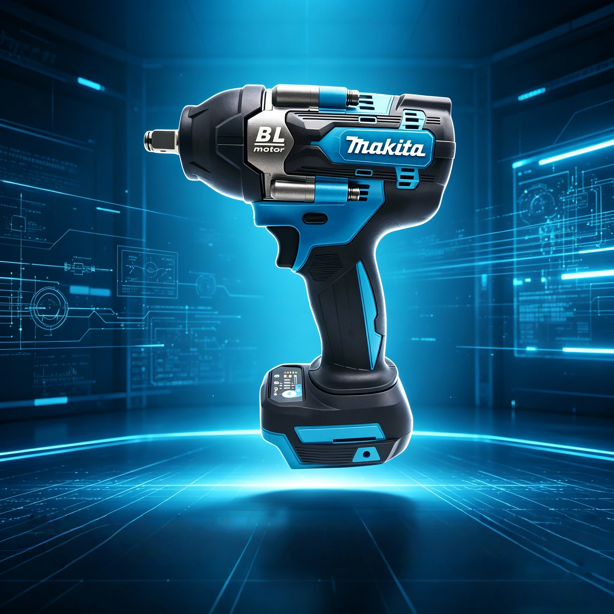 Makita DTW700 Cordless Brushle - Torque Wrench ulasan dan harga