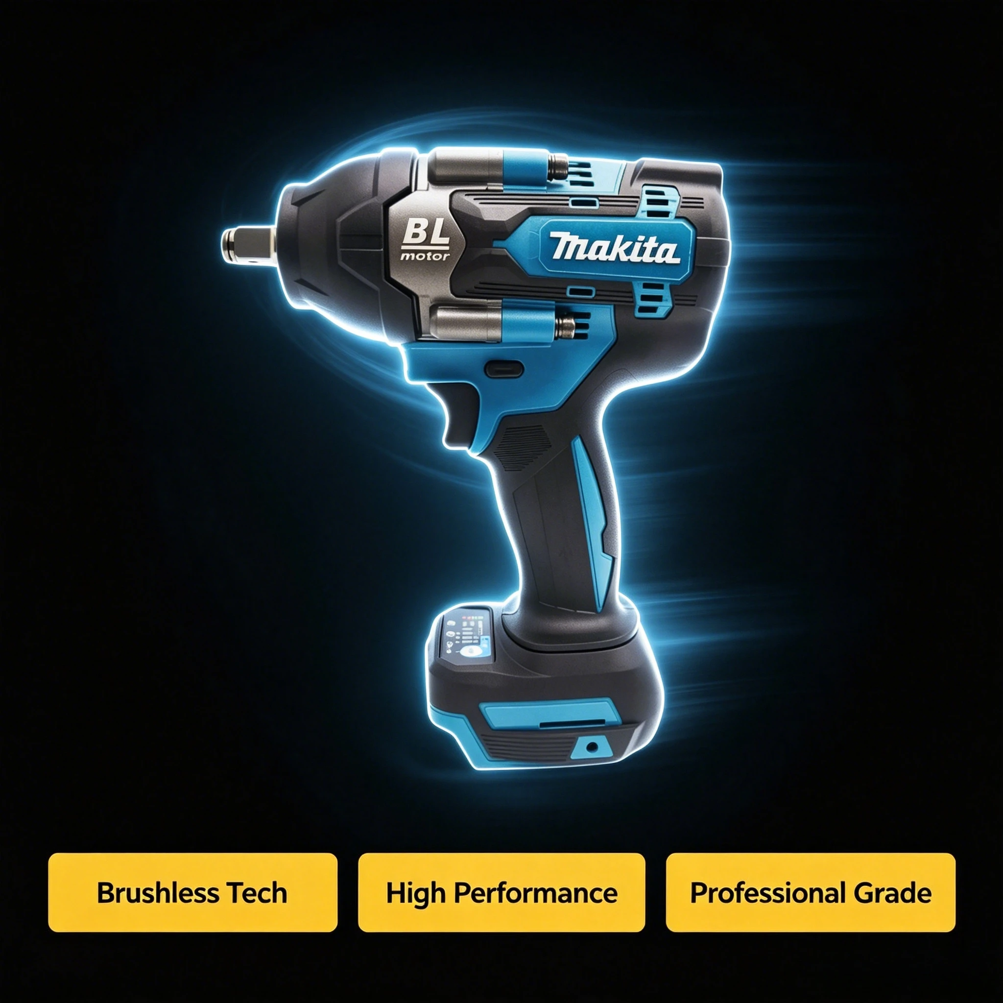 Makita DTW700 Cordless Brushle - Torque Wrench ulasan dan harga