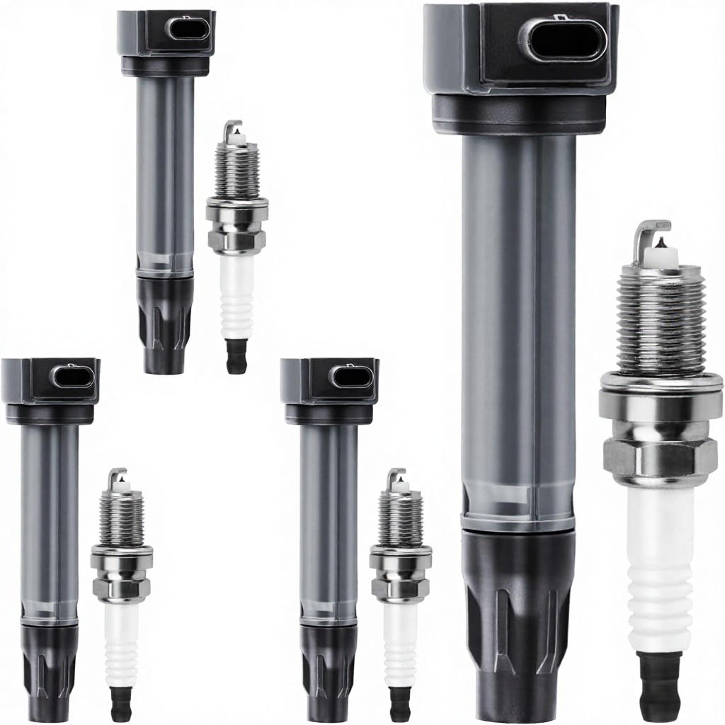 UF557 Paket Koil Pengapian Set - Spark Plug ulasan dan harga