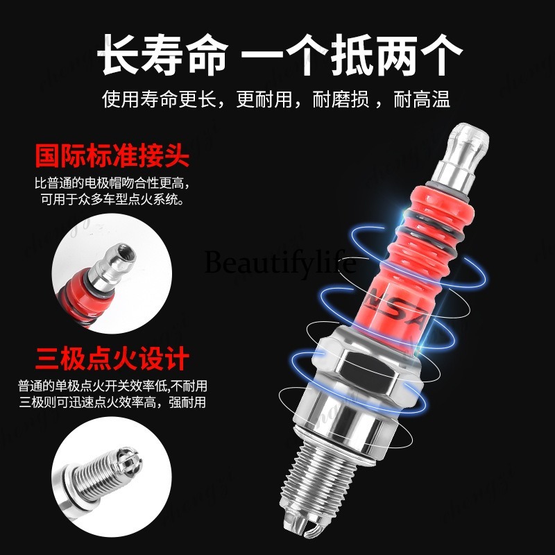 Suku Cadang Sepeda Motor Skute - Spark Plug ulasan dan harga