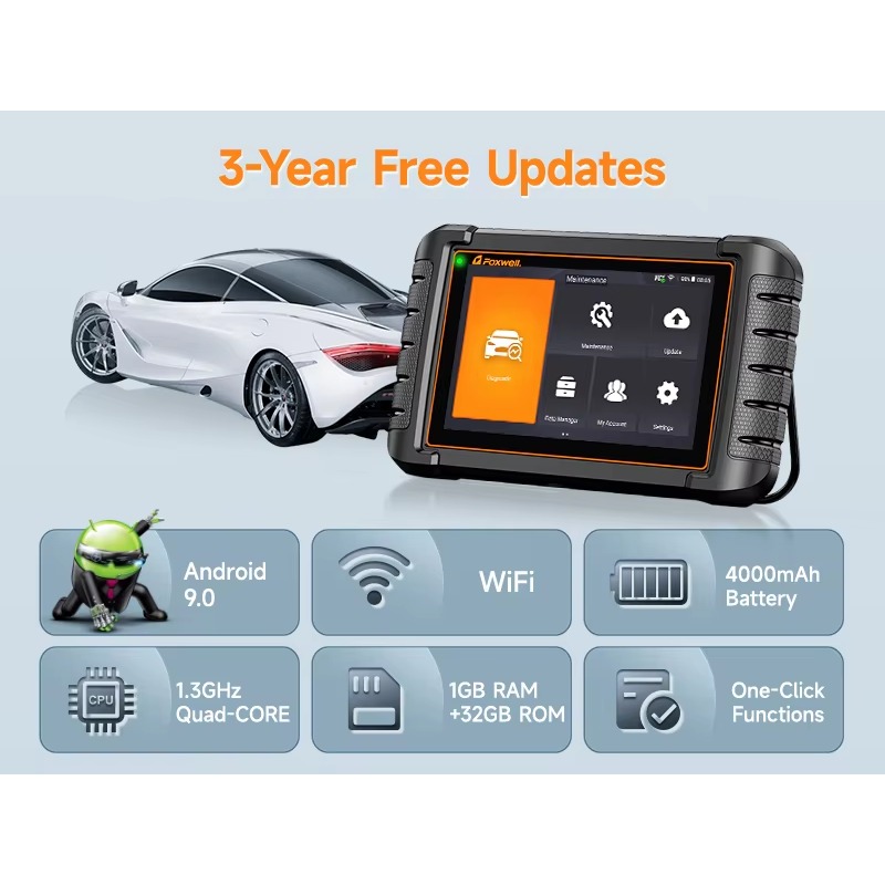 NT809BT OEM ODM Pemindai Diagn - Car Diagnostic Tool ulasan dan harga