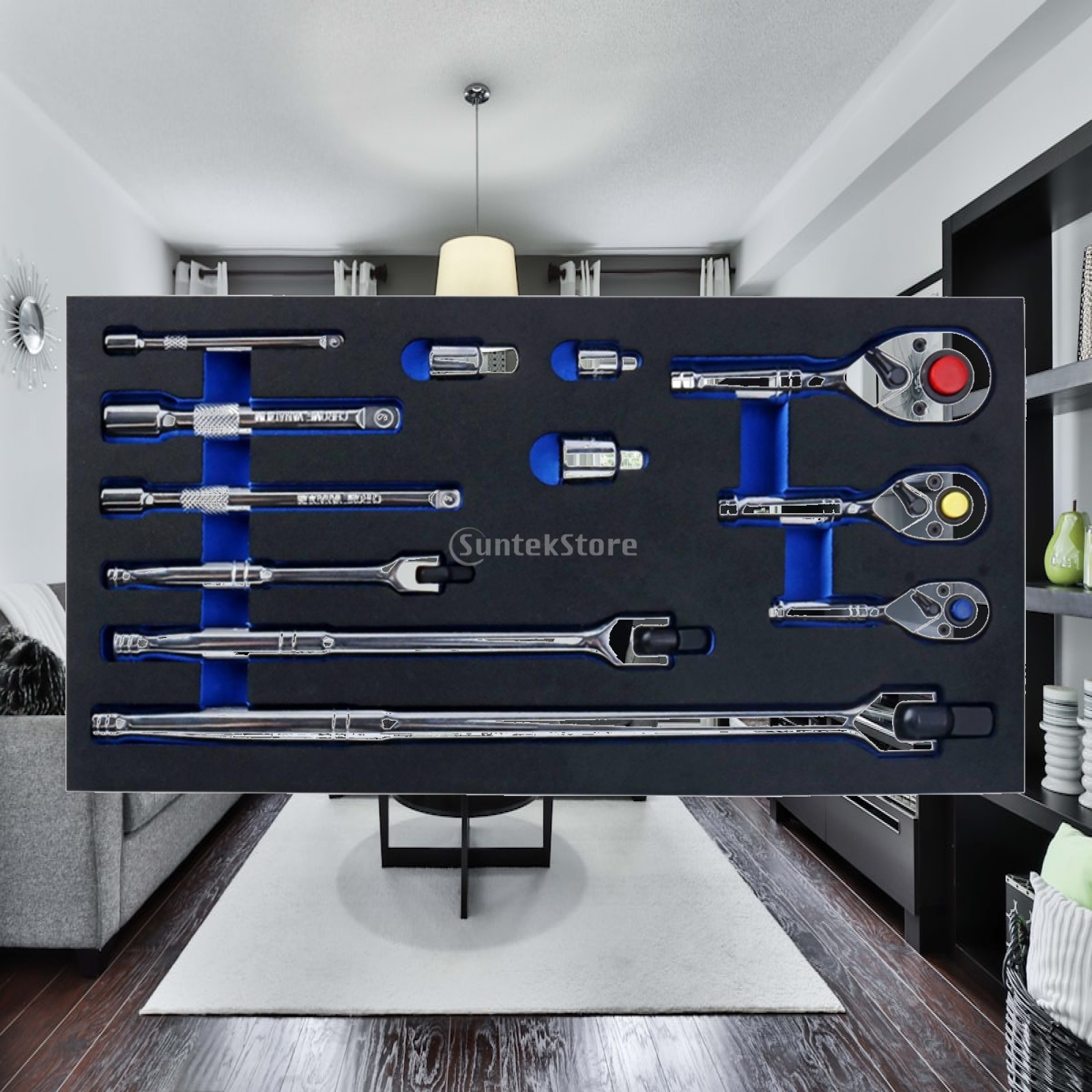 12 Buah Set Peralatan Ratchet  - Socket Set ulasan dan harga