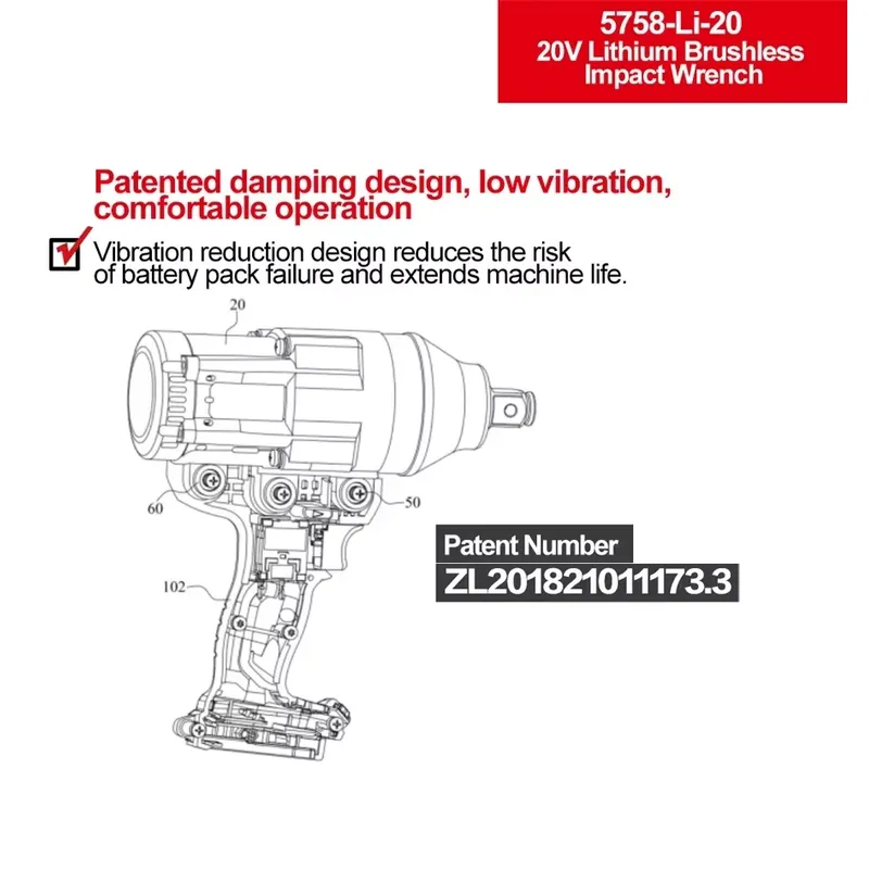 Devon 20V kunci impact torsi b - Torque Wrench ulasan dan harga