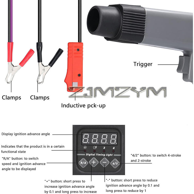 Alat Deteksi Lampu Strobo Mesi - Timing Light Gun ulasan dan harga