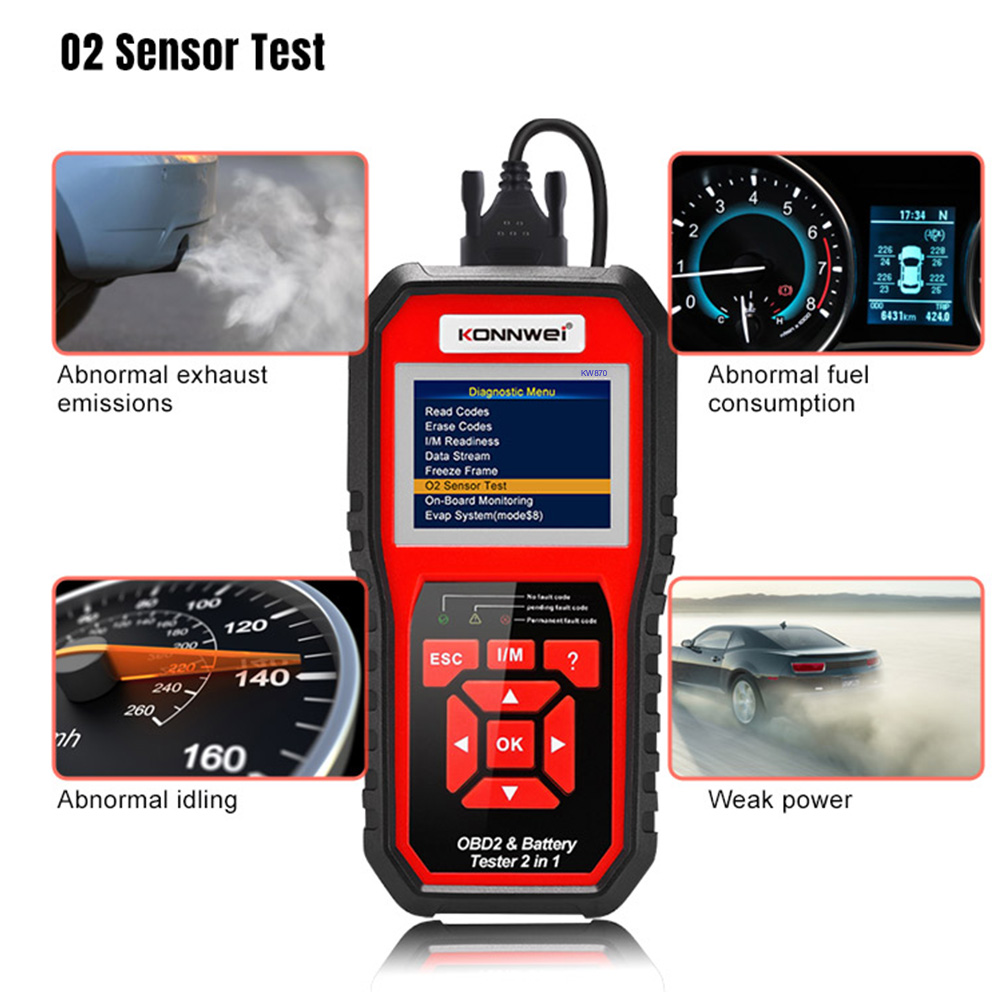 Alat Diagnostik OBD2 Fungsi Le - Car Diagnostic Tool ulasan dan harga