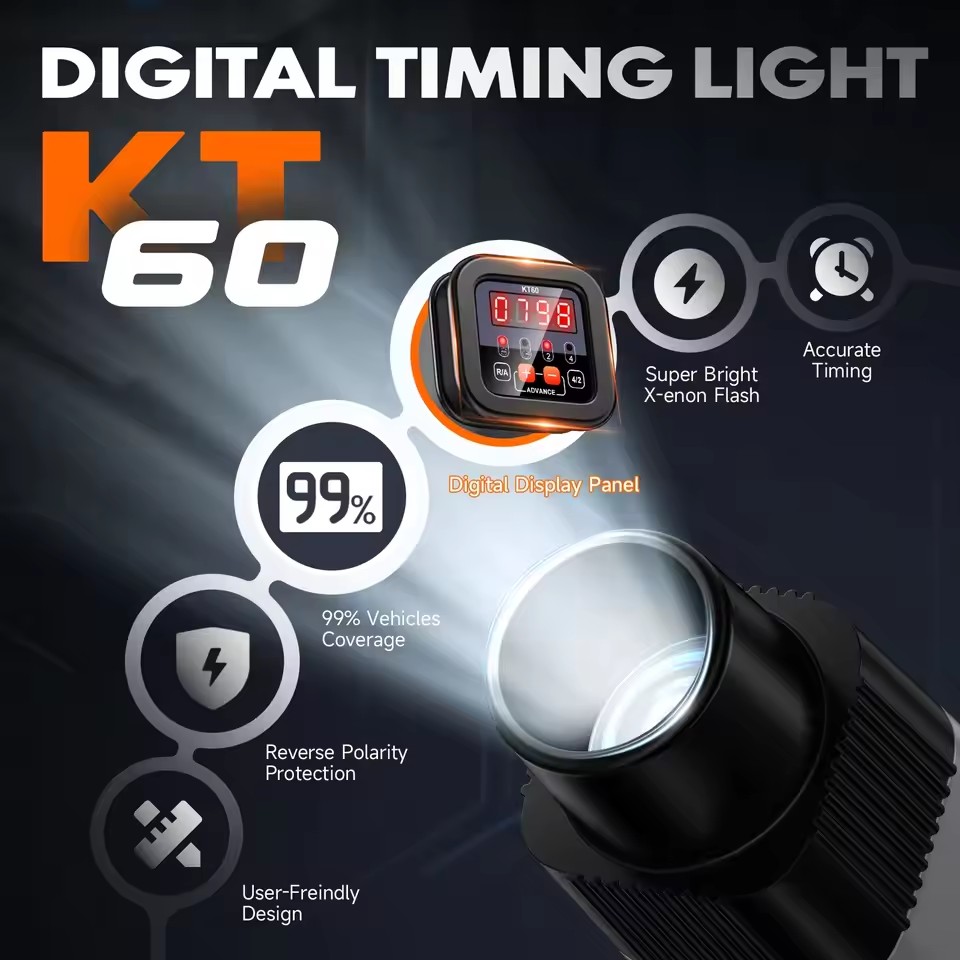 KZYEE KT60 Lampu Waktu Mesin B - Timing Light Gun ulasan dan harga