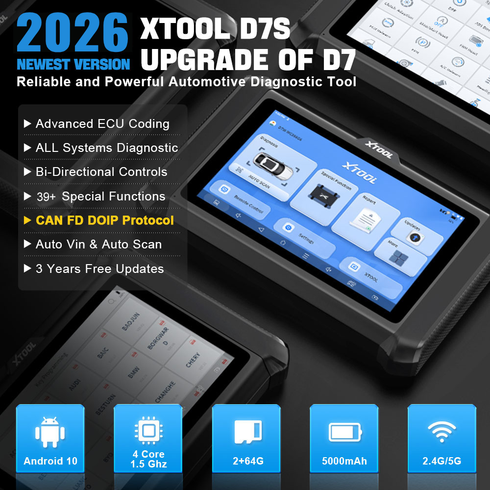 Alat Diagnostik XTOOL D7S untu - Car Diagnostic Tool ulasan dan harga