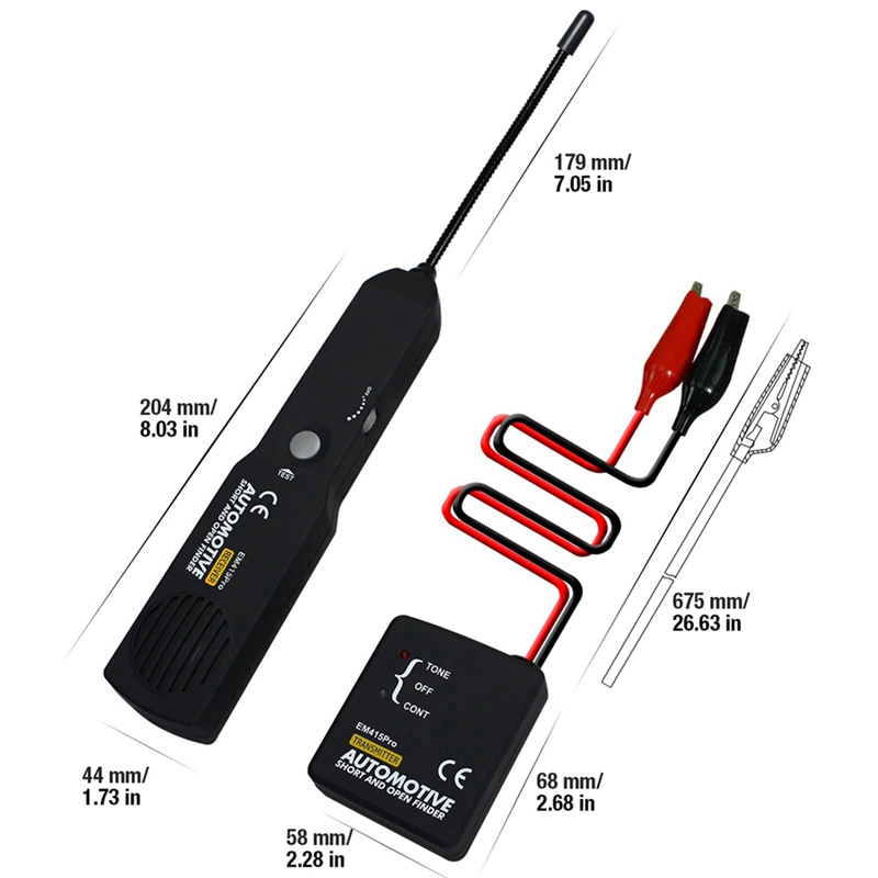 Alat Diagnostik Pemindai EM415 - Automotive Tools ulasan dan harga