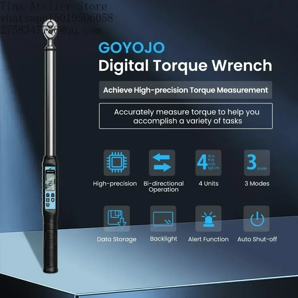 GOYOJO Kunci Torsi Digital Pro - Torque Wrench ulasan dan harga